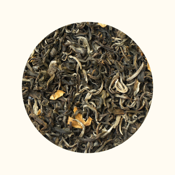 TRÀ XANH ƯỚP HOA BƯỞI
